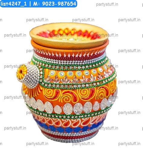 Karwa Kalash Money Envelope in Karwachauth theme