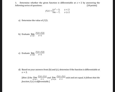 How to Check If a Function Is Differentiable 的图像结果