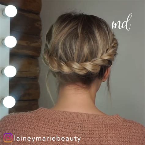 Image result for Twisted Crown Braid Tutorial
