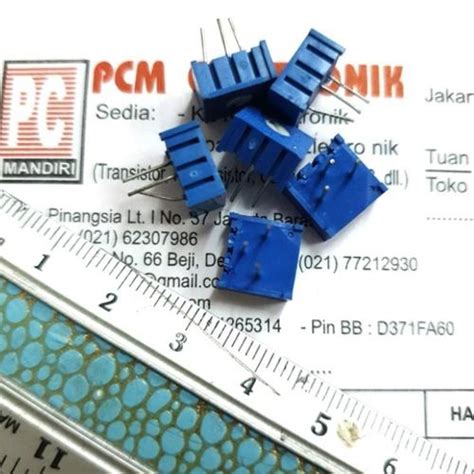 Jual Trimpot SingelTurn 102 1K 1kOhm 3386 Vr Potensio Singel Turn ...