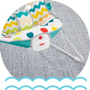 Fisher-Price Original Colourful Carnival Bouncer for Soothing and ...
