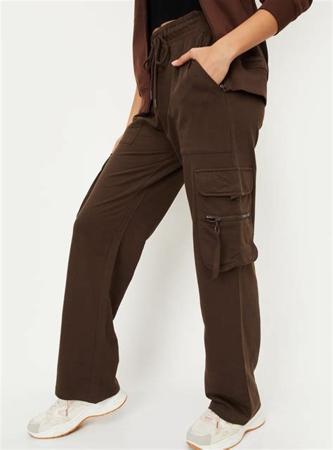 Buy Women Solid Sports Cargos Online at just Rs. 999.0 - 1000015530571 ...