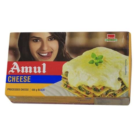 Amul Cheese Block 500Gm - 5880| Hastee Mart