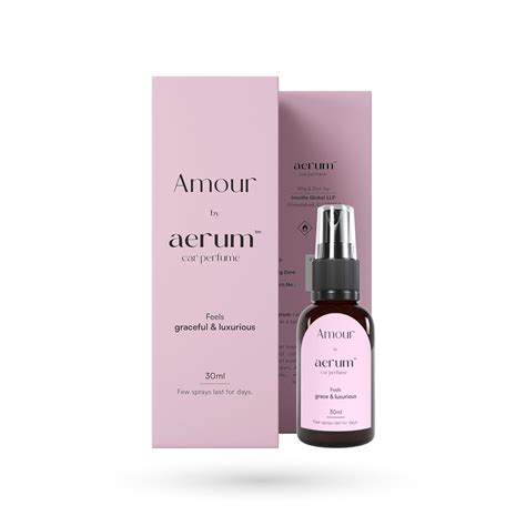 Aerum Hanging Car Air Freshener, Car Perfume Spray Bottle with Dangler ...