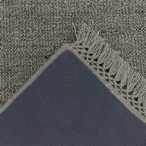 Crosby St. Hollis Grey Woven Fringe Runner, 2x7 | At Home