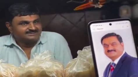 Chaat Vendor or Billionaire? Gautam Adani’s Lookalike Leaves the ...