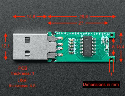 Memory Stick Dimensions