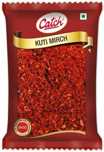 Catch KUTI LAL MIRCH RED CHILLI POWDER 200 GRAMS PACK OF 1 Price in ...