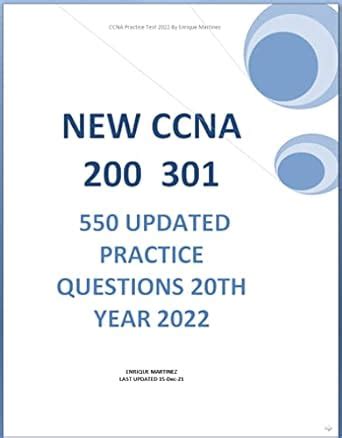 New CCNA 200-301 Practice test v12.5: Series of Real CCNA Exam 550 ...