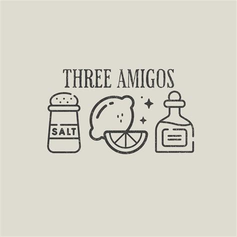 Three Amigos PNG File, Tequila Salt and Lime PNG, Cinco De Mayo ...