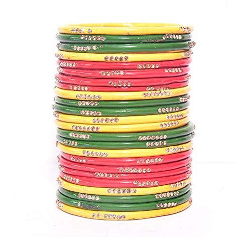 Rupam Rajasthani Lac Bangles_Bridal Jewellery for Women_Set of 24 Churi ...