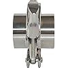 OD 2 inch 51mm Stainless Steel Tri Clamp/Tri Clover Clamp+2 pcs SUS304 ...