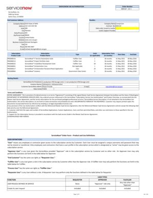 Fillable Online ociowa atlassian SERVICENOW USE AUTHORIZATION Order ...