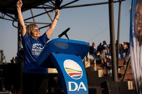 S.Africa's DA Names Former Leader Zille as Candidate for Johannesburg Mayor