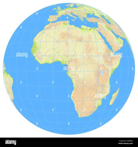 Map Of Africa With Equator