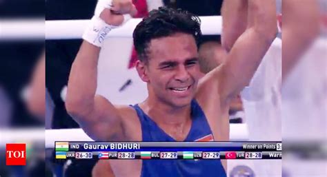Gaurav Bidhuri: World Boxing Championship: Gaurav Bidhuri assures India ...