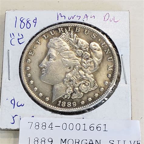 1889 MORGAN SILVER DOLLAR - Big Valley Auction