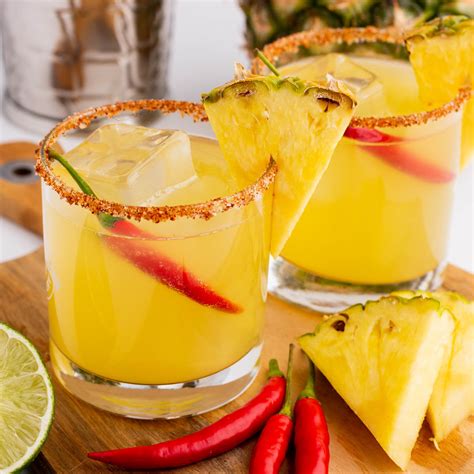 Spicy Pineapple Margarita