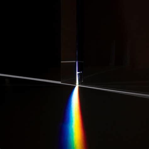 Premium Photo | Beautiful concept with prism dispersing the light