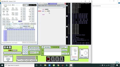 Image result for EdSim51 UART Communication
