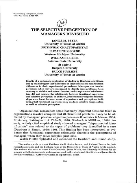 Image result for Selective Perception Examples