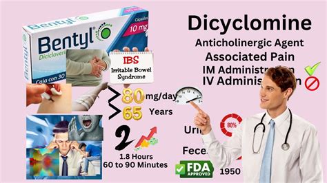 Dicyclomine - Bentyl - YouTube