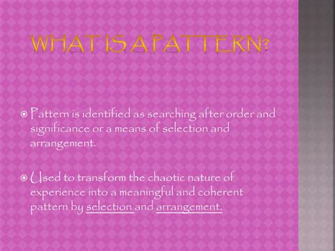 What Is Pattern 的图像结果