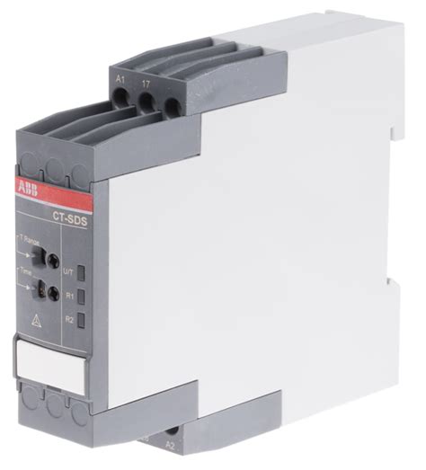 1SVR740211R2300 CT-SDS.23P ABB | ABB DIN Rail Mount Timer Relay, 380 → ...