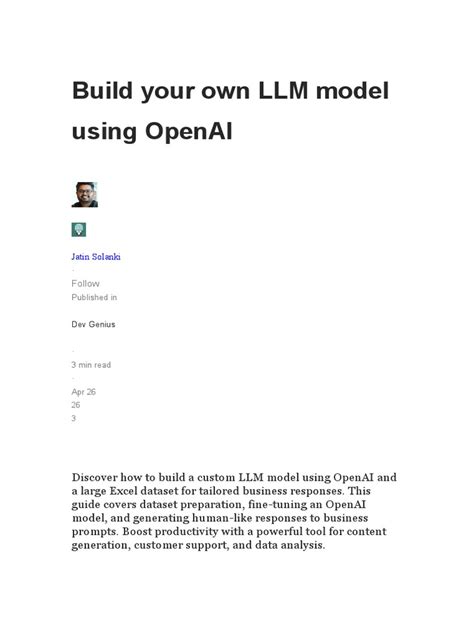 Image result for Build LLM Model From Scratch