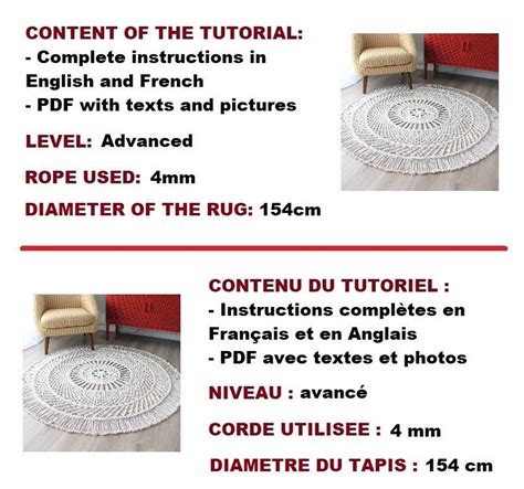 Round Macrame Mat Pattern 的图像结果