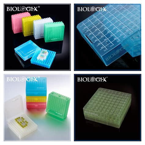 PP Cryogenic Boxes: Five Assorted Colors Available Biologix Group Limited