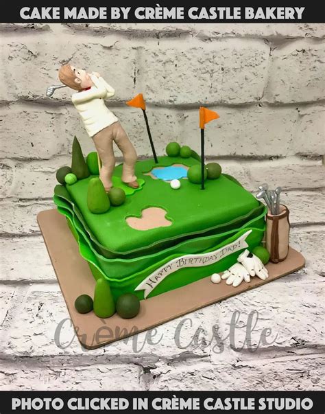 Golf Course Cake – Creme Castle