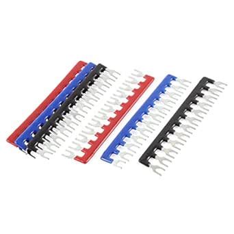 KTM Healthcare® TB1512 400V 10A Pre Insulated Terminal Stripe 5 Pcs ...