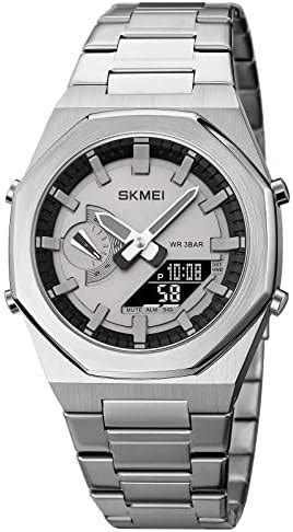 Sylvi Analog Digital Watch for Men | Transparent Dial & Adjustable ...