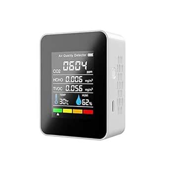 Air Quality Monitor, Air Quality Detector CO2 Meter Tester Carbon ...