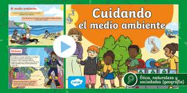 GRATIS Afiche sobre el cuidado del medio ambiente | Twinkl