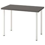 LINNMON / ADILS table, white/black, 100x60 cm (393/8x235/8") - IKEA