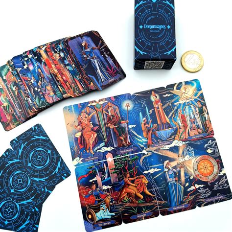 Buy Mini Dreamscapes Tarot Cards Deck with Digital Guidebook - Major ...