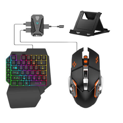 Amazon.in: Buy Lumirio One Handed Wired Gaming Keyboard and Mouse, 4 in ...
