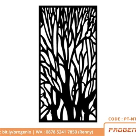 Jual Partisi Laser Cutting Motif Natural 015 (Plat Besi) (PT-NT-015 ...