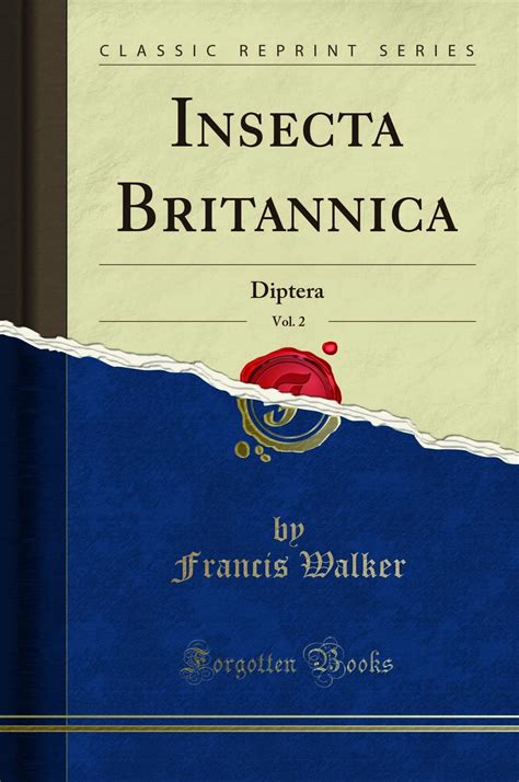 Buy Insecta Britannica, Vol. 2: Diptera (Classic Reprint) Book Online ...