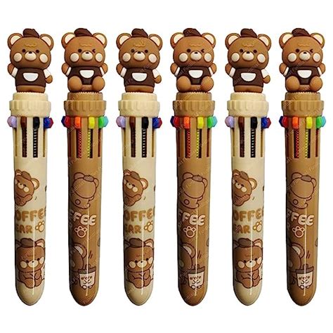 FunBlast 10 in 1 Pens for Kids Ball Pen Set - Cartoon Ball Pens for ...