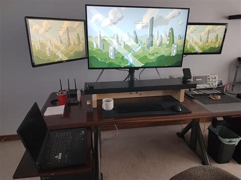 Image result for Developer Desk Setup