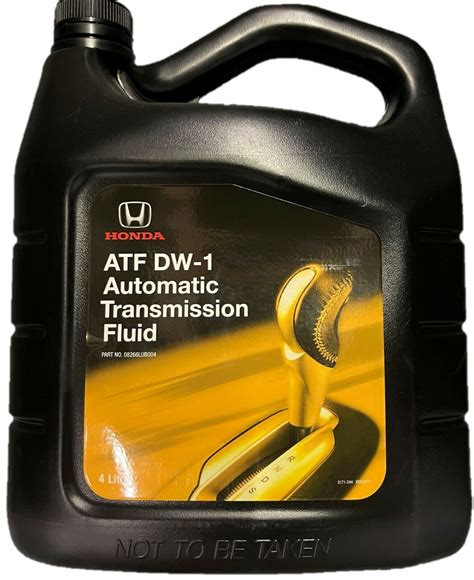 Genuine Honda Automatic Transmission Fluid Dw1 4 Litre Part 08266LUB004 ...