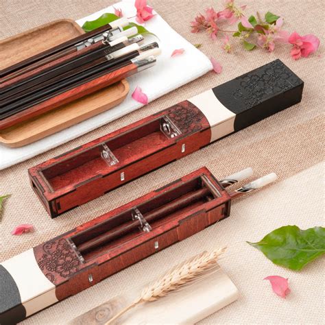 Buy Personalized Rosewood Chopsticks Set. Premium Chopstick With Box ...