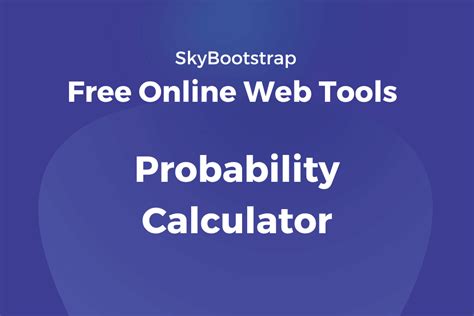 Image result for Probability of Events Calculator