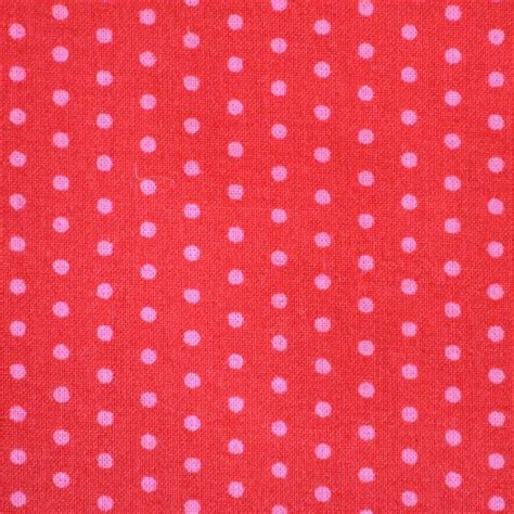 Tissu imprimé à pois rose - A&A Patrons