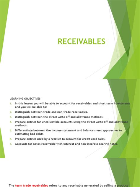 Notes Receivable 的图像结果