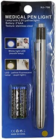 SCHMIDT Pen Lights for Nurses Doctors 1 Pack Reusable Medical Pen Light ...