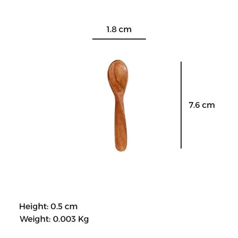 Wooden Masala Spoon (Set of 6) Compact – The Indus Valley